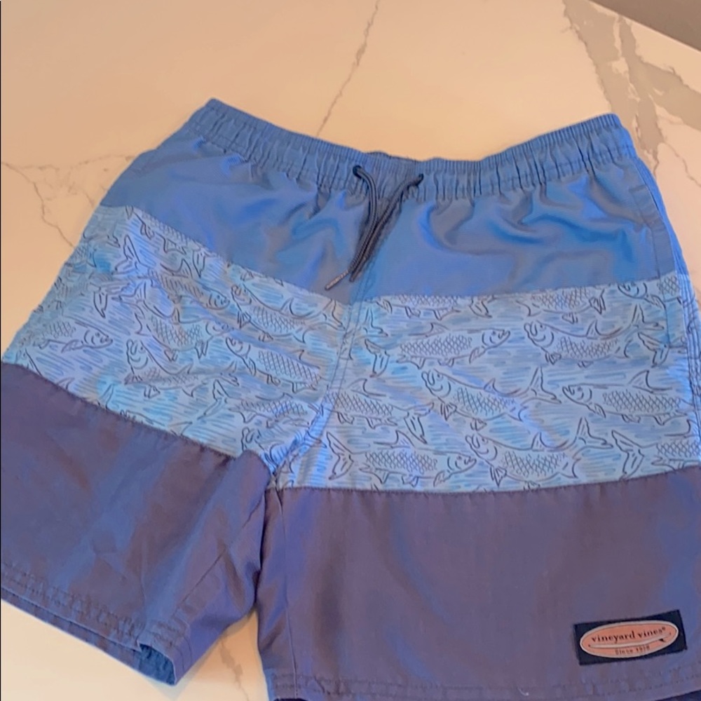 Vineyard vines swim trunks 12-14